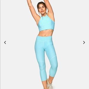Outdoor voices light blue leggings